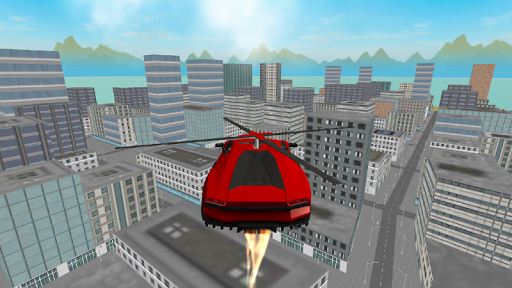 San Andreas Helicopter Car 3D image