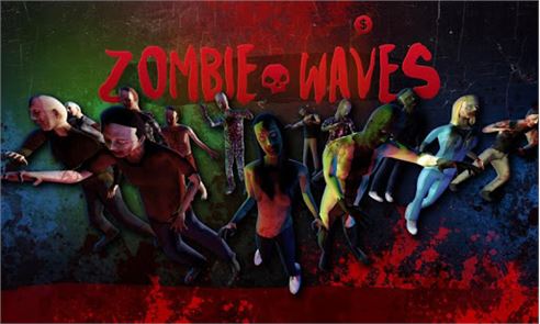 Zombie imagem Ondas 3D
