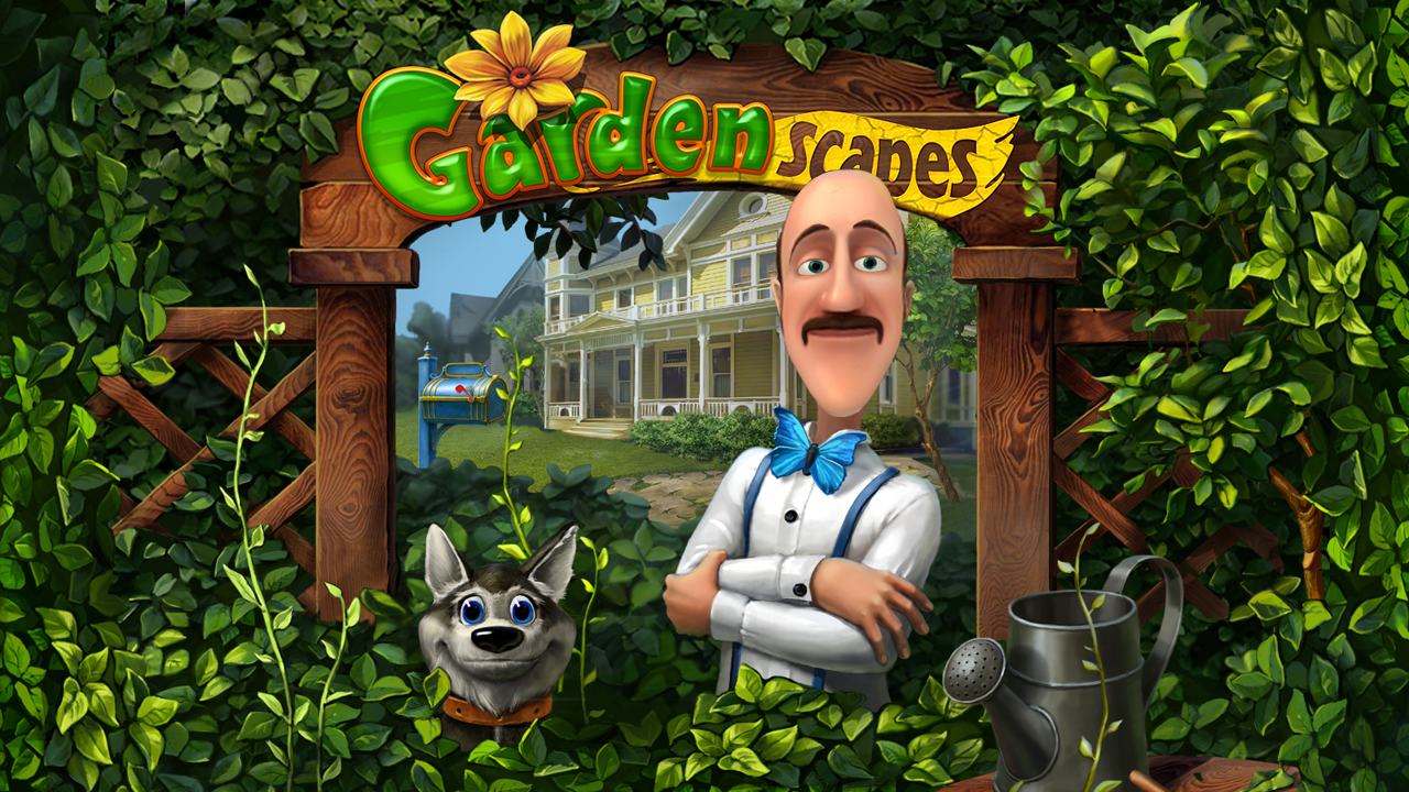 how to play my gardenscape game on pc