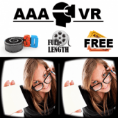 AAA VR Cinema Cardboard 3D SBS