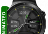 Daring Graphite HD WatchFace Widget Live Wallpaper